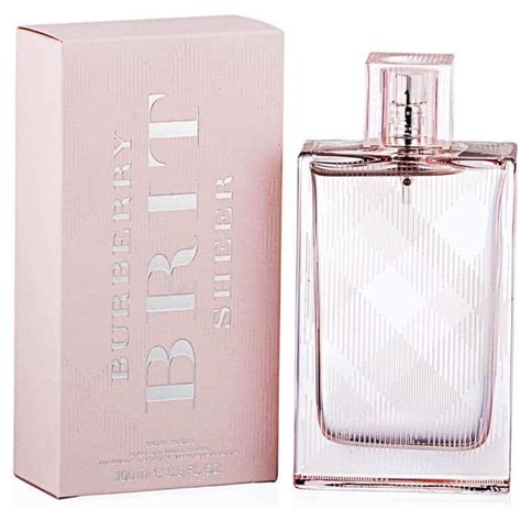 burberry brit sheer perfume 100ml